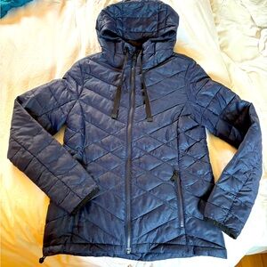 Lole navy packable jacket S